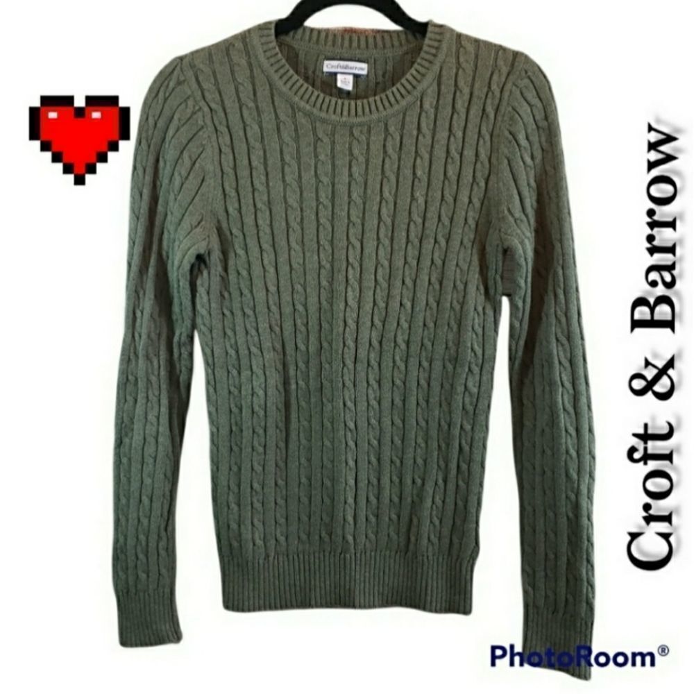 Croft & Barrow Women's Gree Pullover Sweater Size Small NWOT*